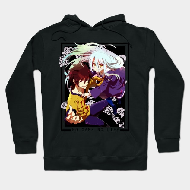 No game no life Hoodie by hackneydagger